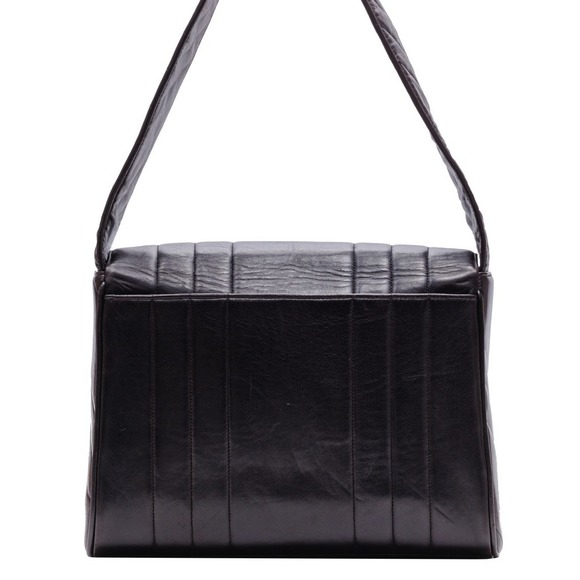 Chanel Decacoco Single Flap Chain Lambskin Black - Picture 2 of 7